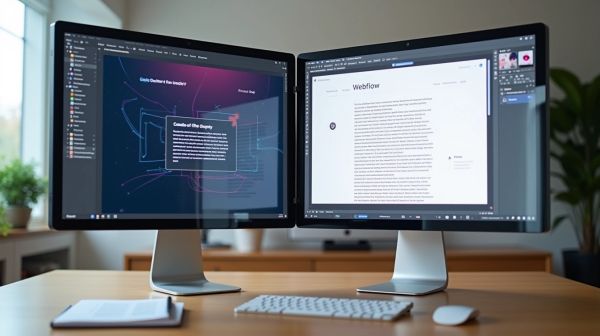 Comparer Webflow et Framer pour optimiser vos projets créatifs